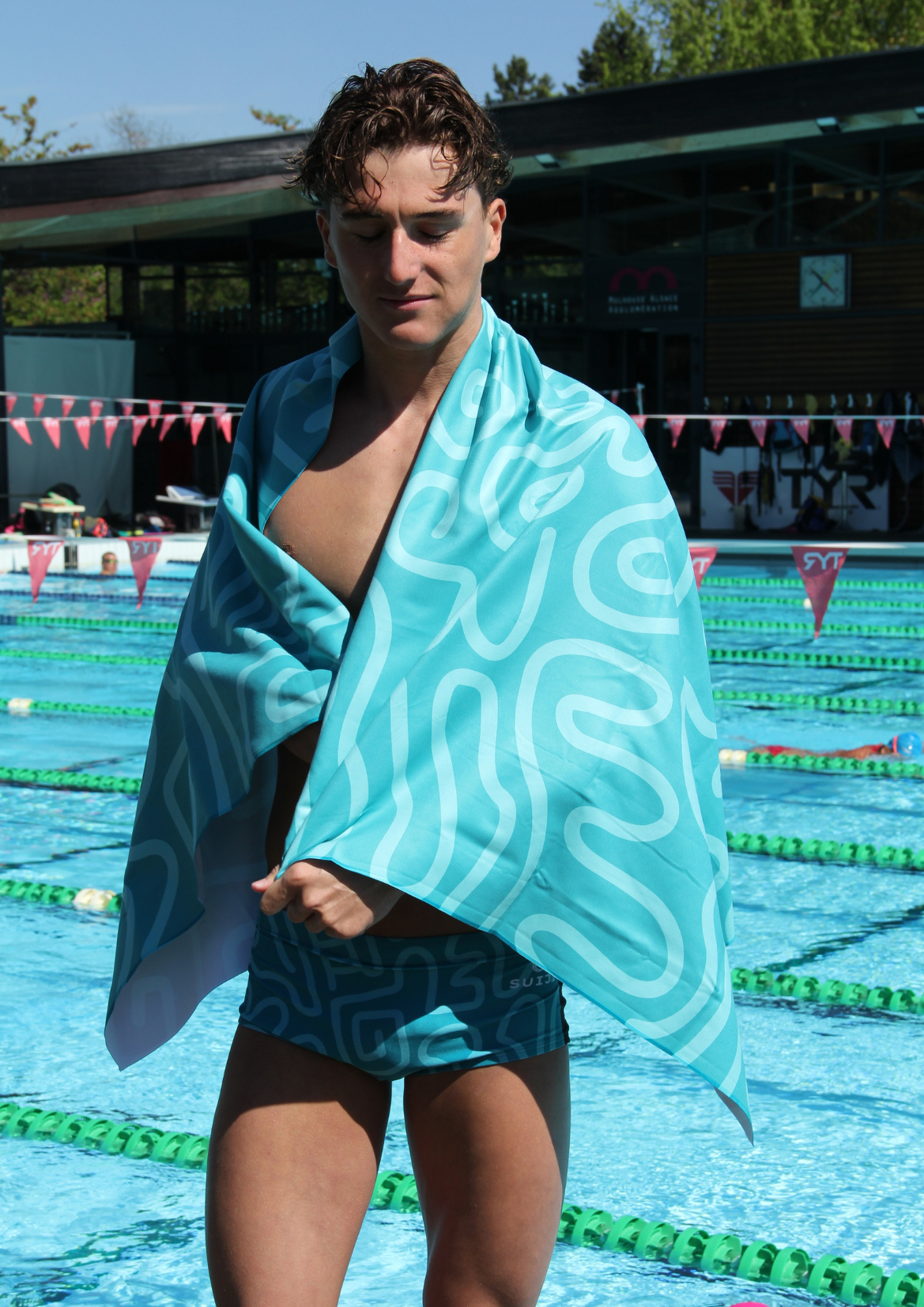 Serviette de bain en microfibre SUIJI Flow