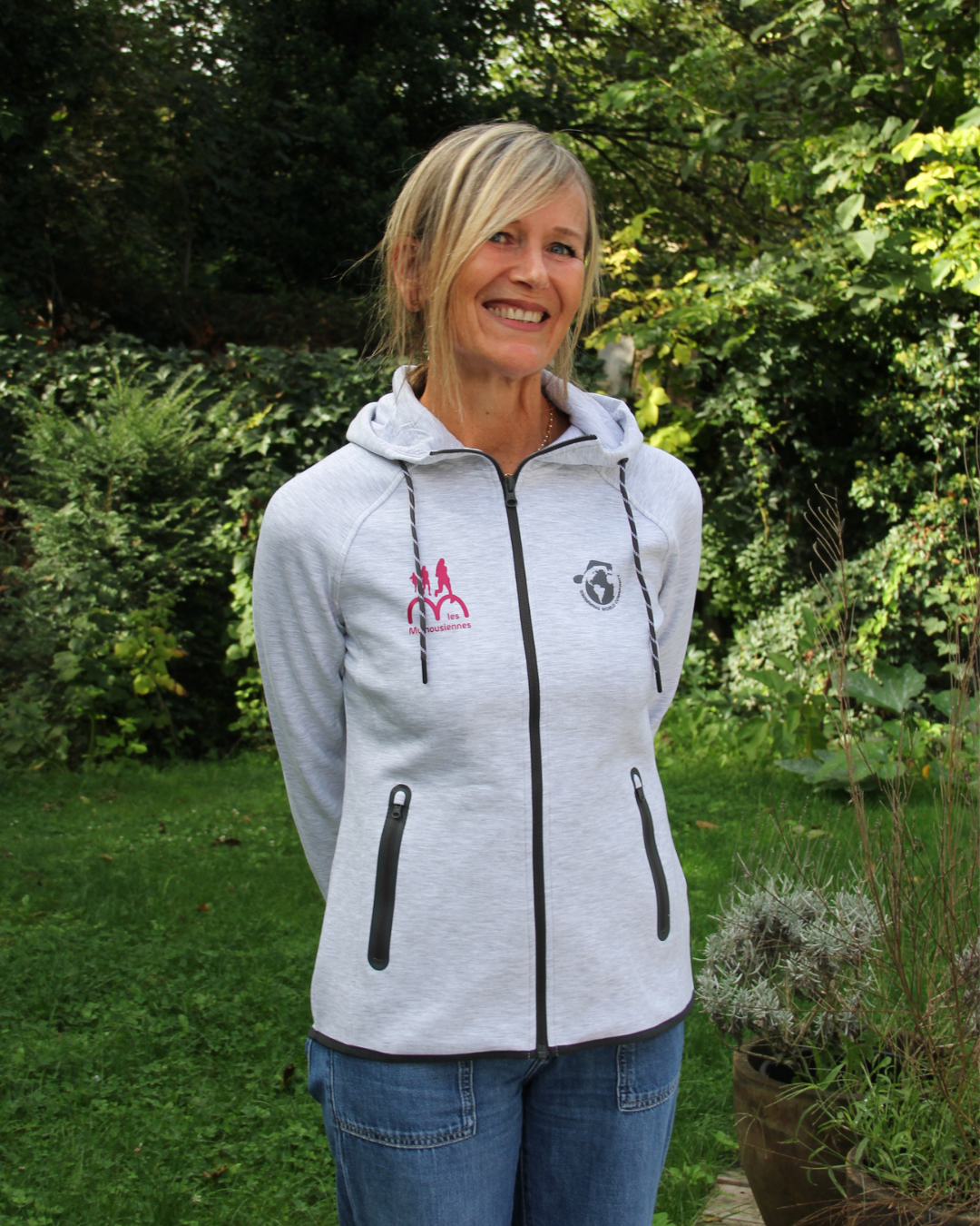 Gilet à capuche femme Les Mulhousiennes