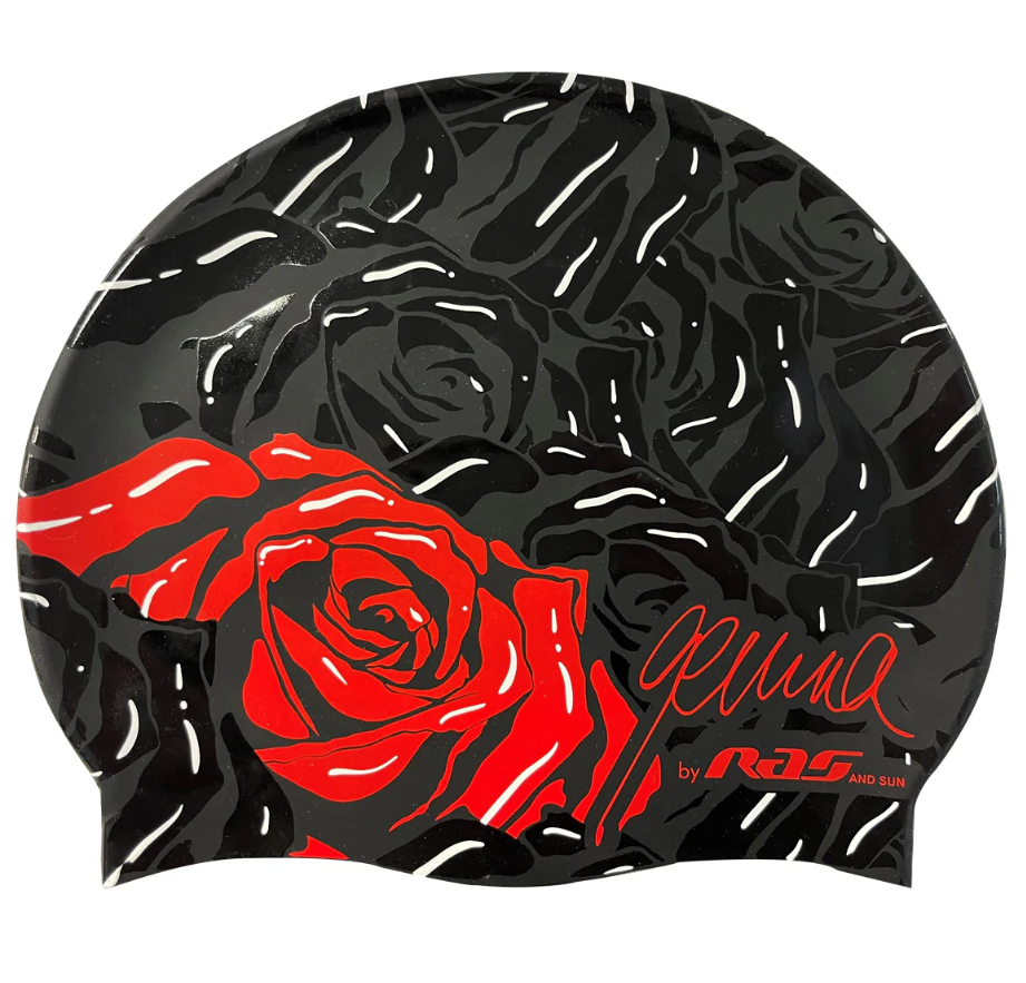 Bonnet de bain en silicone RAS Gemma Rose
