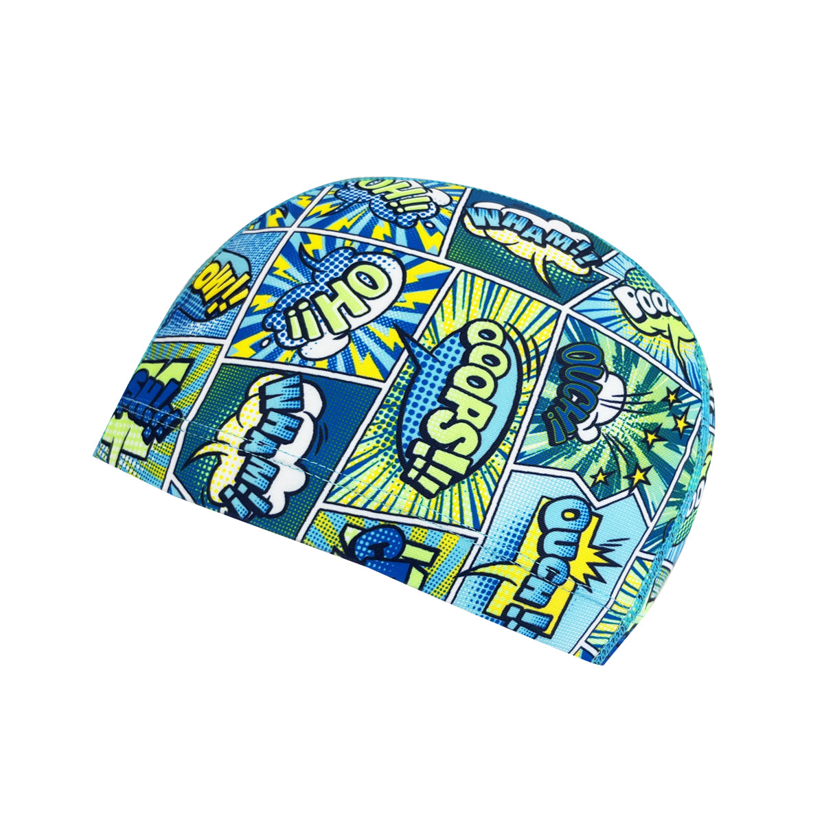 Bonnet de bain enfant en élasthanne avec motifs RAS