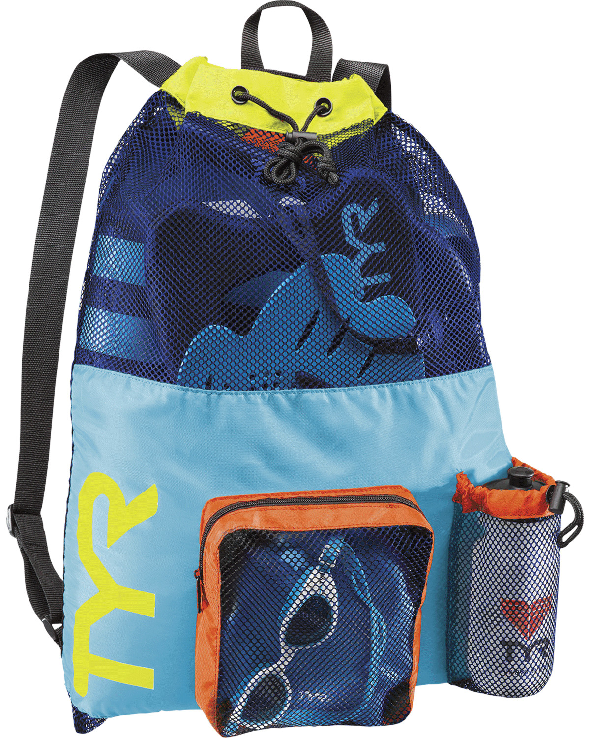 Sac de natation filet 40L TYR Big Mesh Mummy