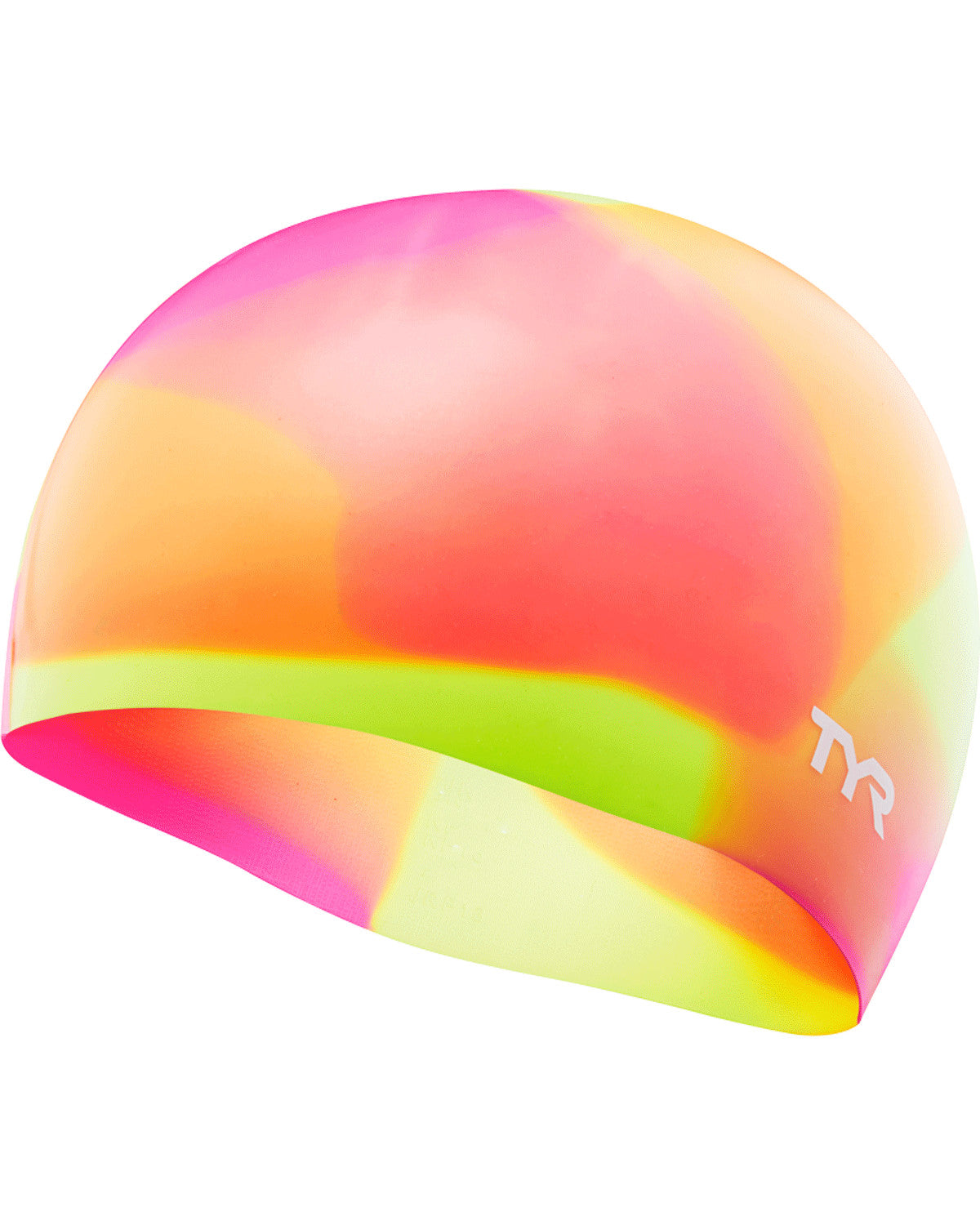 Bonnet de bain junior en silicone TYR Tie Dye