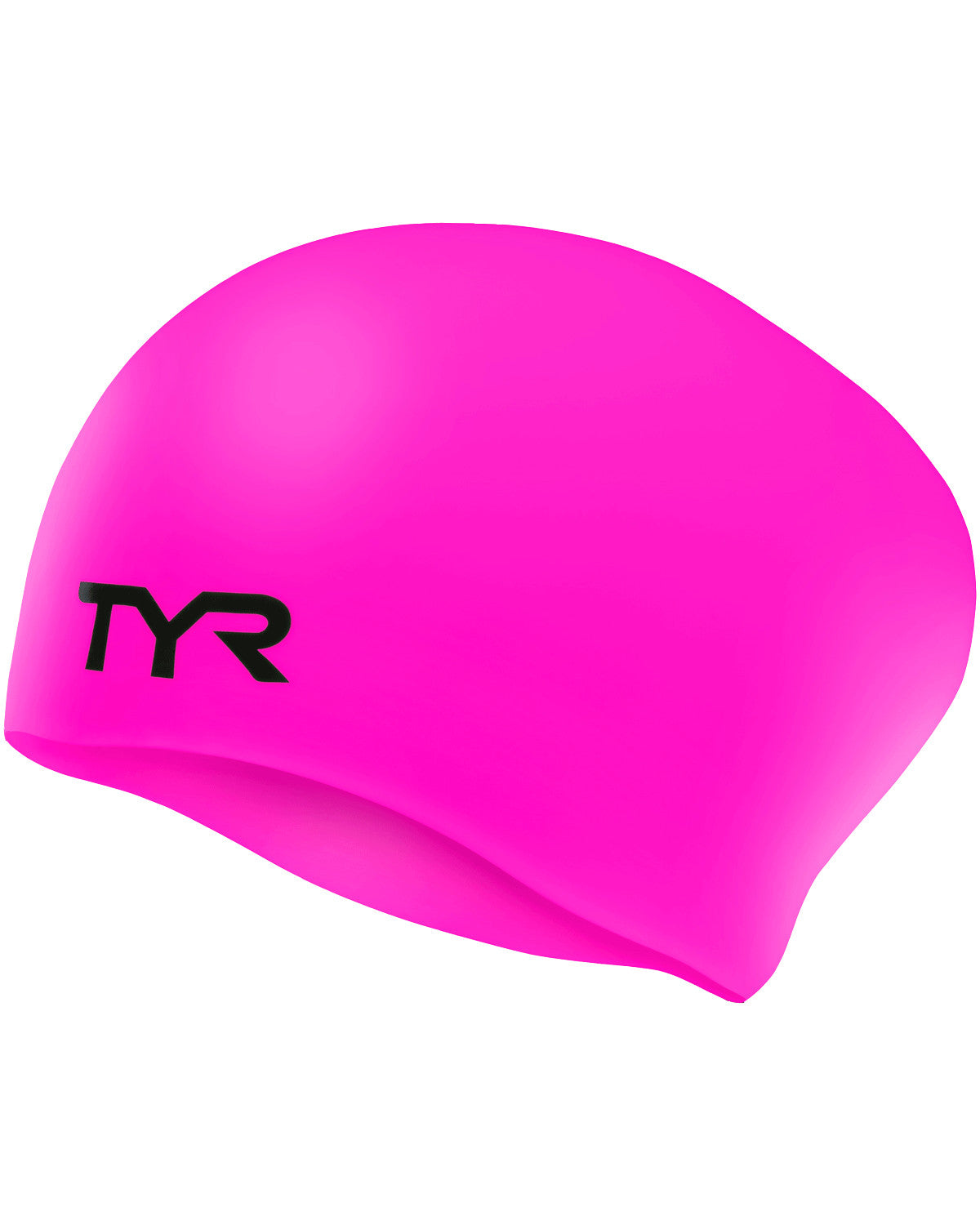 Bonnet de bain en silicone sans plis pour cheveux longs TYR