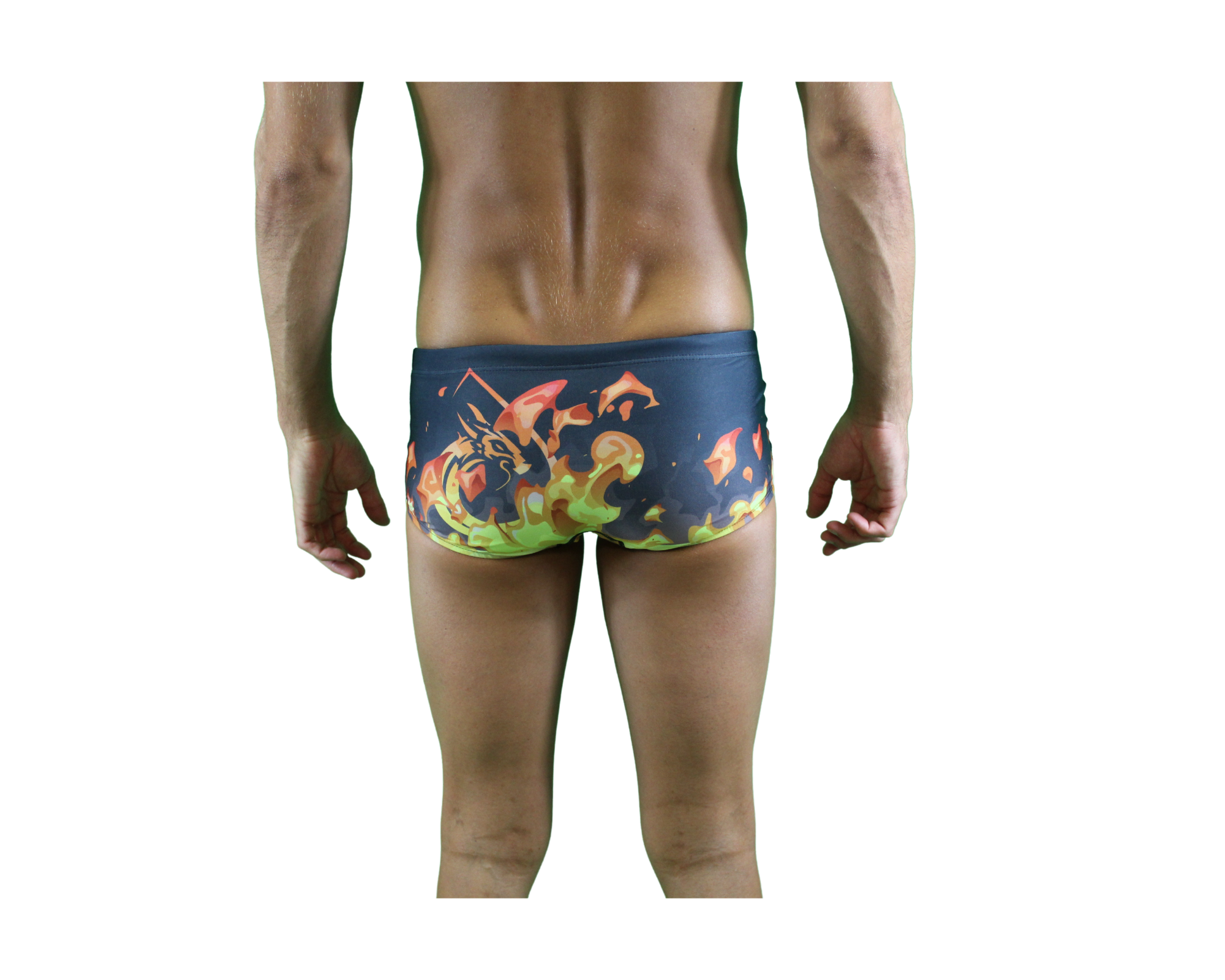 Maillot de bain homme SUIJI trunk Dragon feu