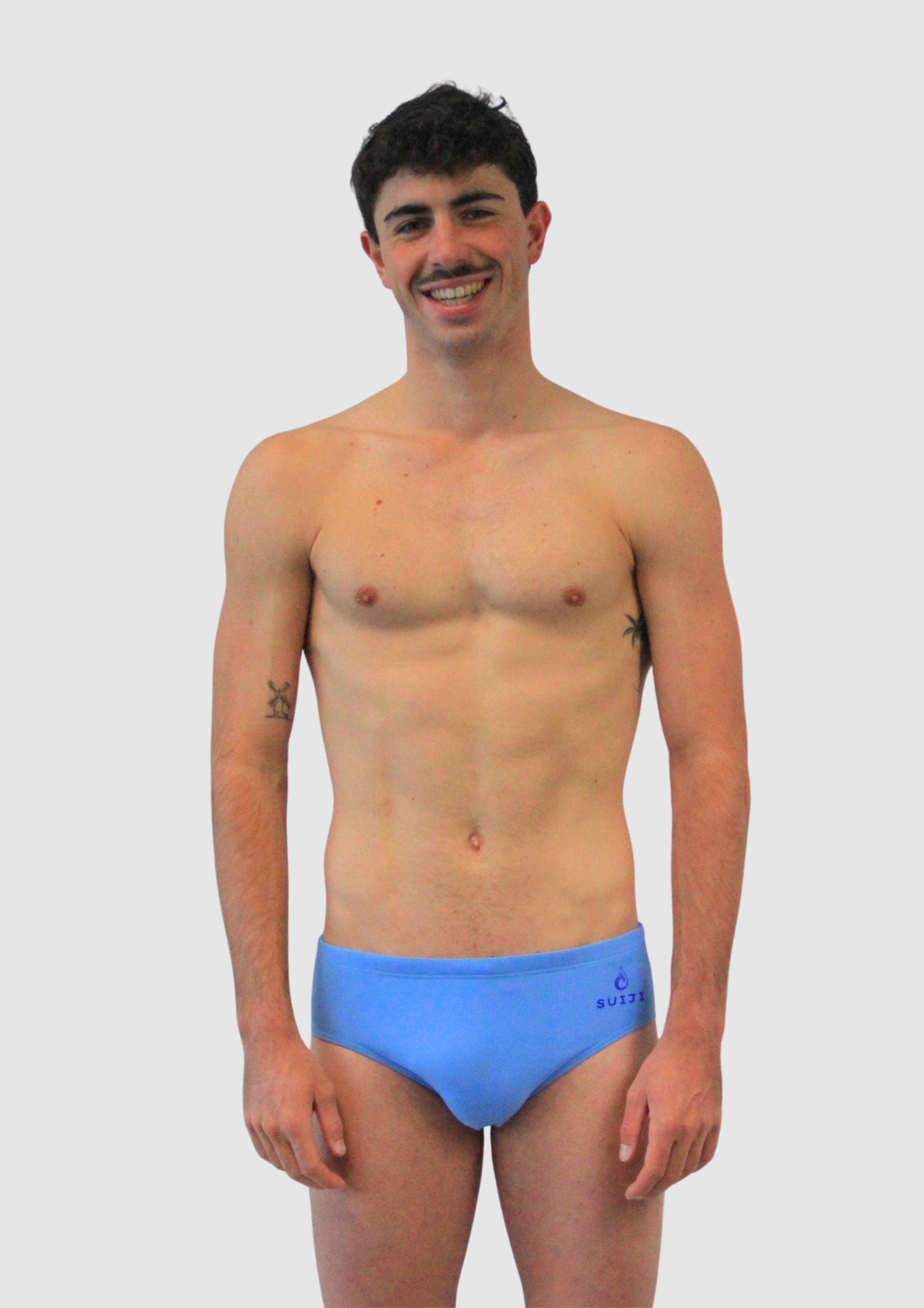 Slip de bain homme SUIJI Bleu Sonique