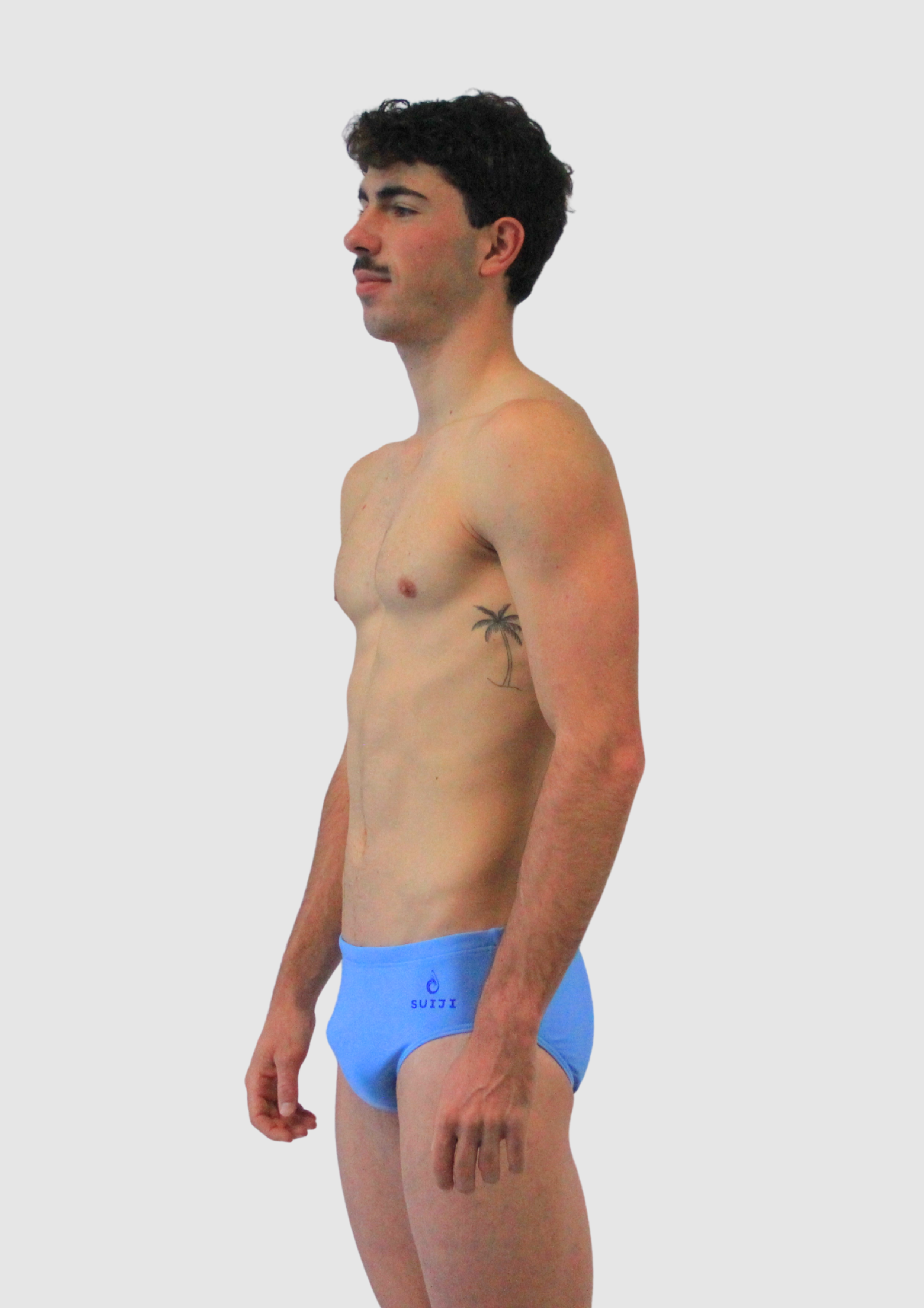 Slip de bain homme SUIJI Bleu Sonique