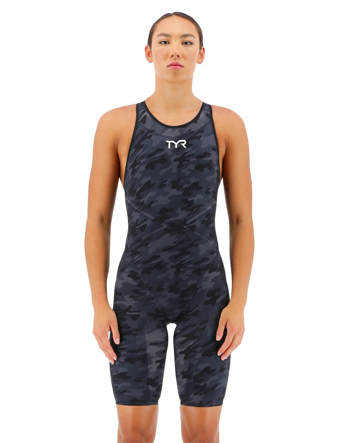 Combinaison de natation femme TYR Venzo Camo dos ouvert