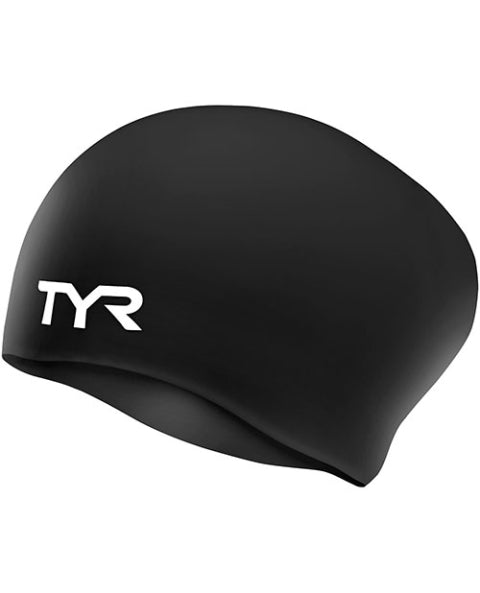 BONNET DE BAIN JUNIOR TYR SILICONE WRINKLE FREE CHEVEUX LONGS