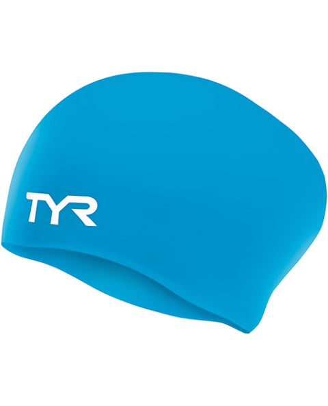 BONNET DE BAIN JUNIOR TYR SILICONE WRINKLE FREE CHEVEUX LONGS