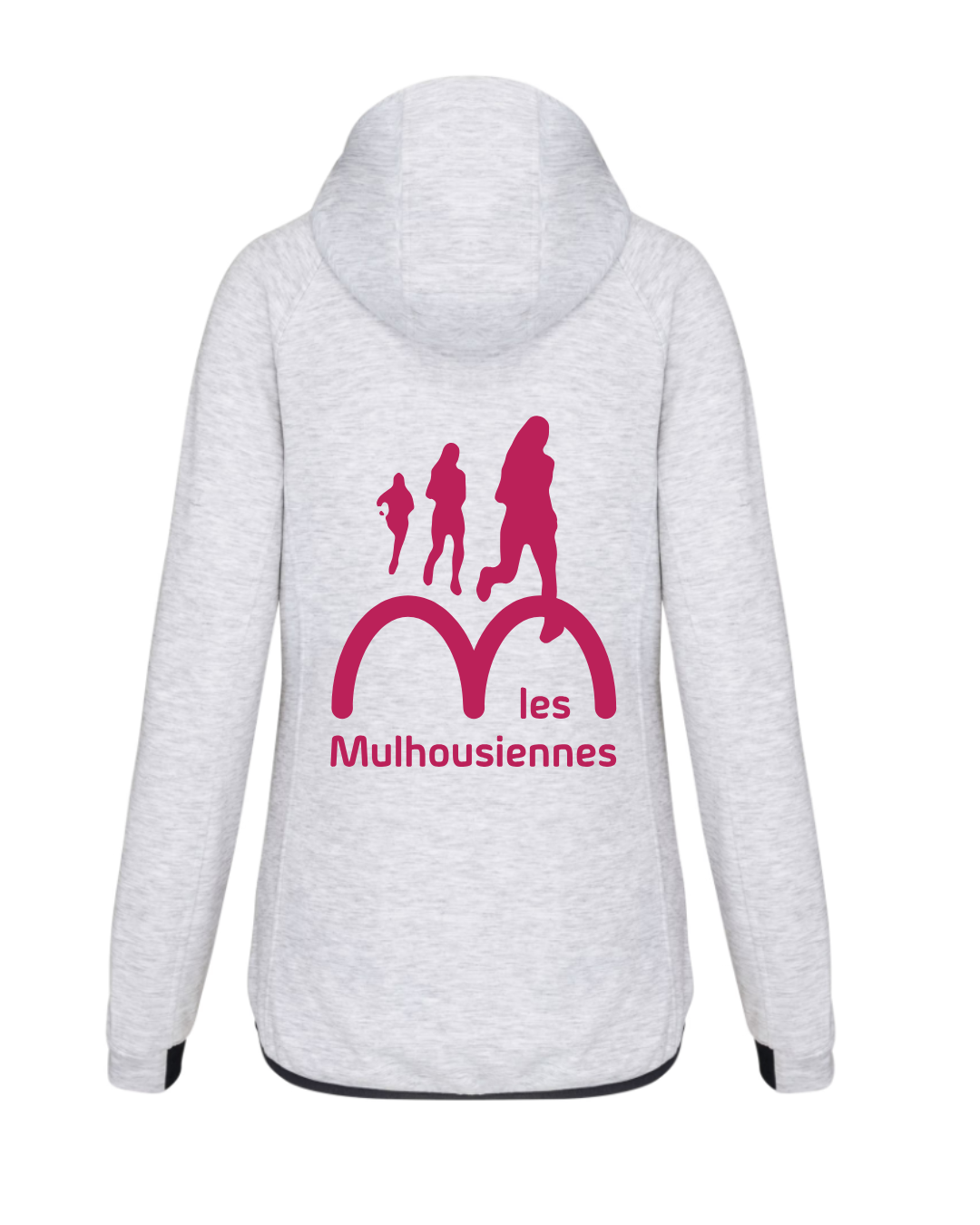 Gilet à capuche femme Les Mulhousiennes
