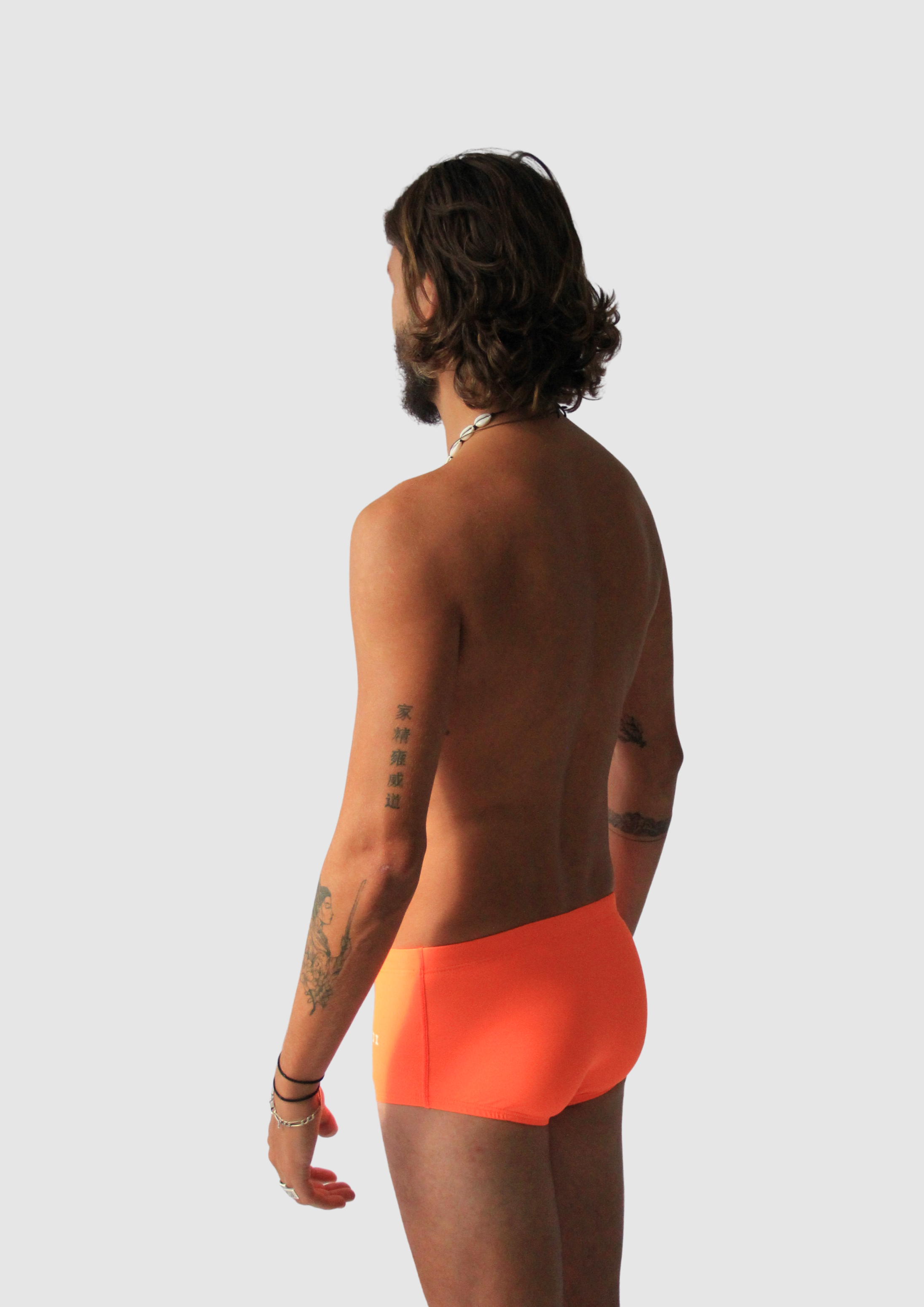 Boxer de bain homme coupe trunk SUIJI Mango Bay