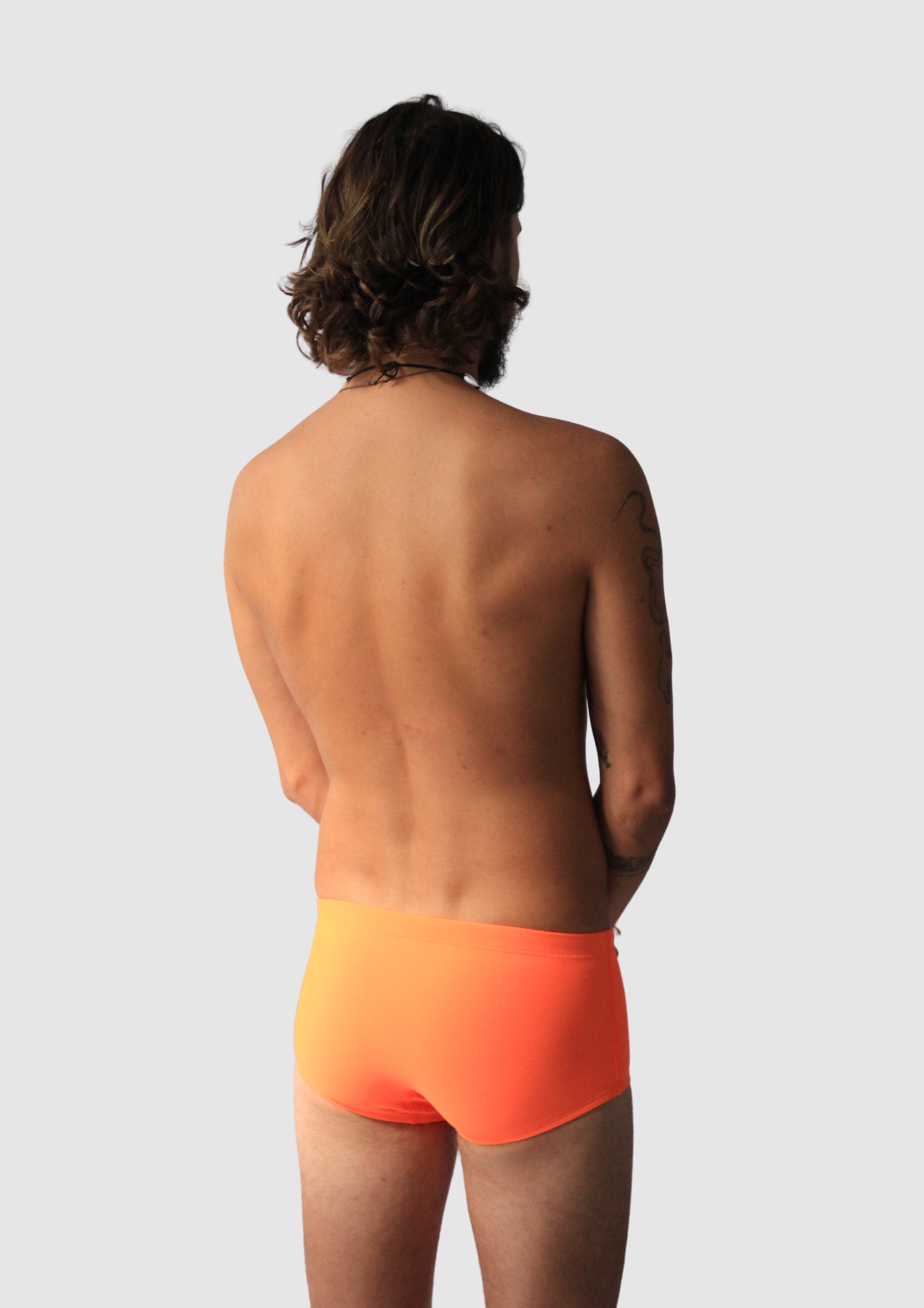 Boxer de bain homme coupe trunk SUIJI Mango Bay