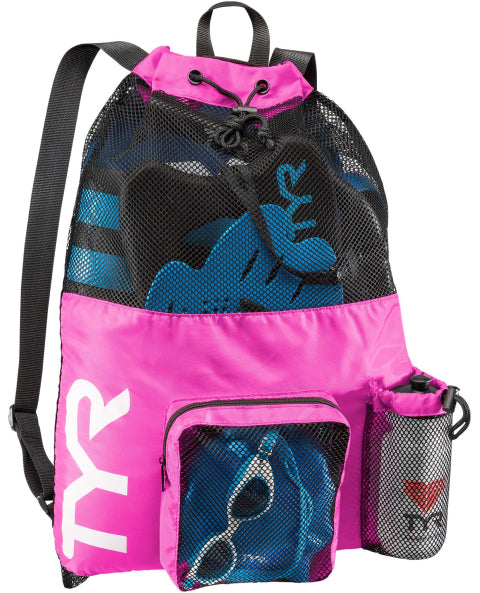 Sac de natation filet 40L TYR Big Mesh Mummy