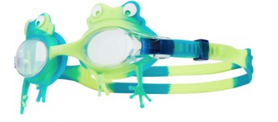 Lunettes de piscine pour enfant TYR grenouille