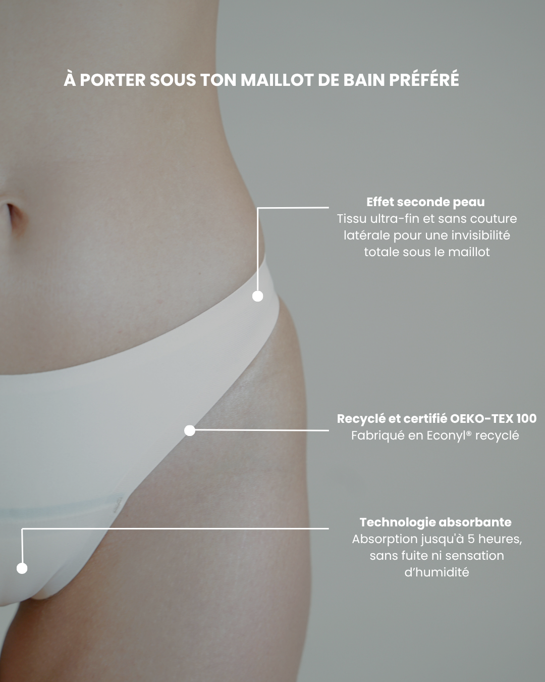 SOUS MAILLOT MENSTRUEL DUNA