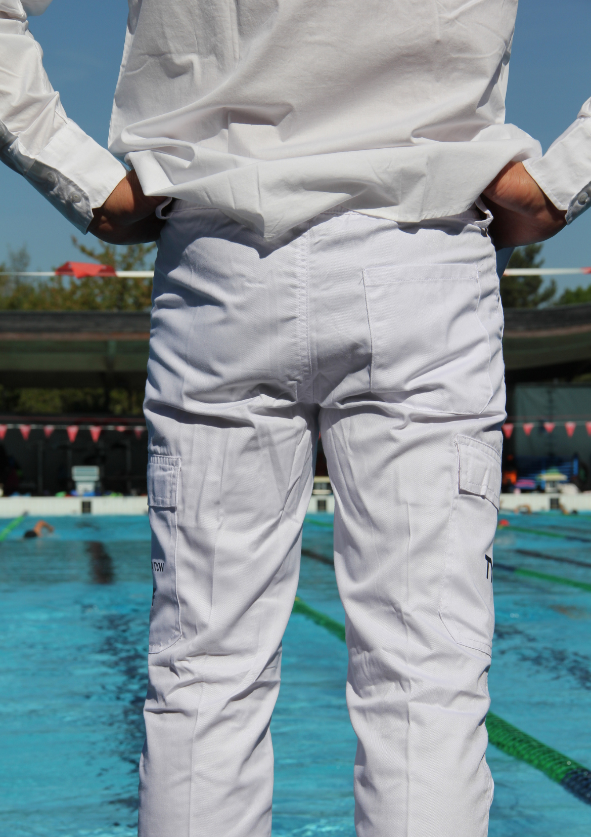 Pantalon unisexe pour Officiel TYR FFN EDF