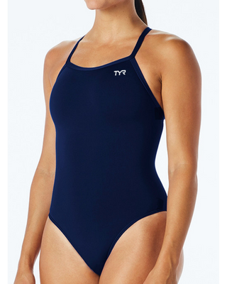 Maillot de bain femme une pièce unis Diamondfit