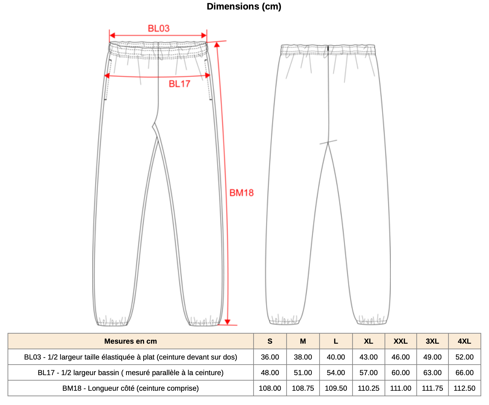 Pantalon de jogging homme Team CNA