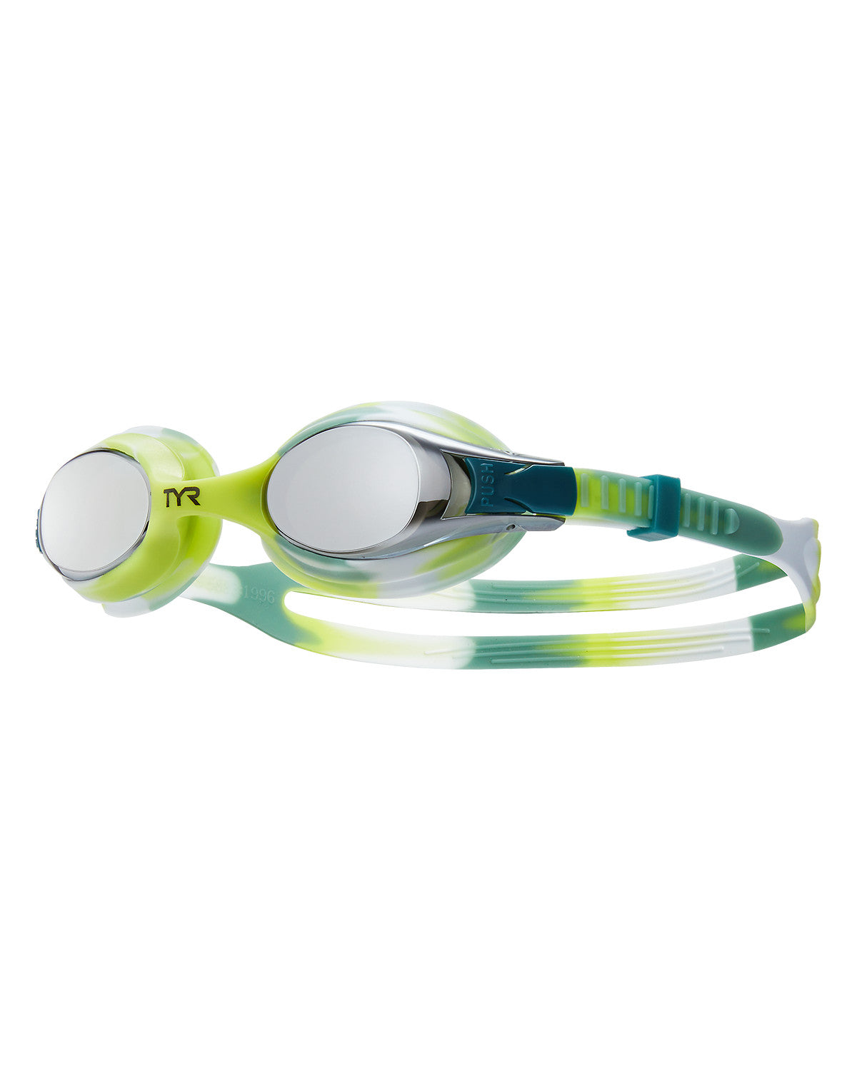 Lunettes de natation junior TYR Swimple Tie Dye Miroir