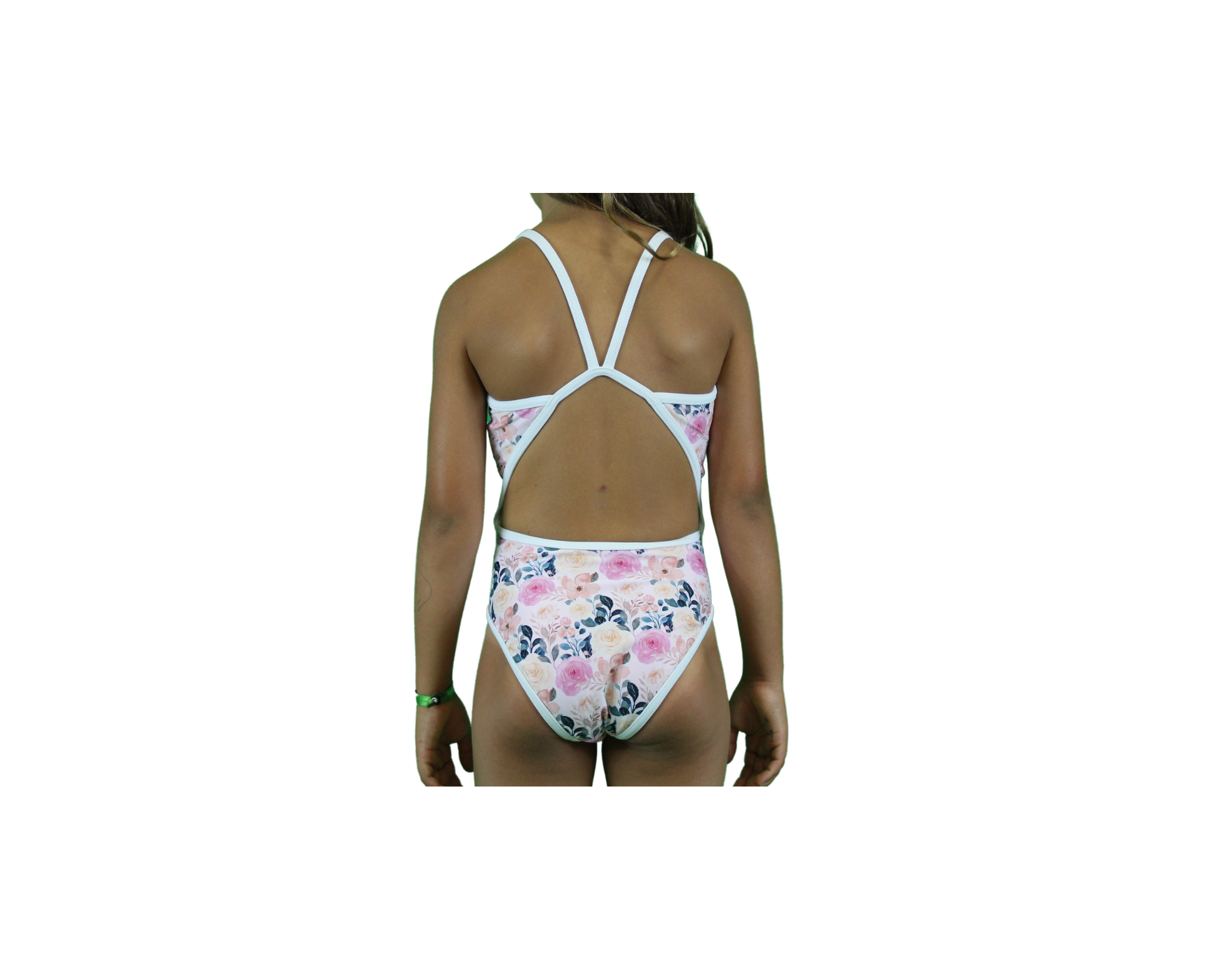 Maillot de bain fille SUIJI Aquarel Thinstrap