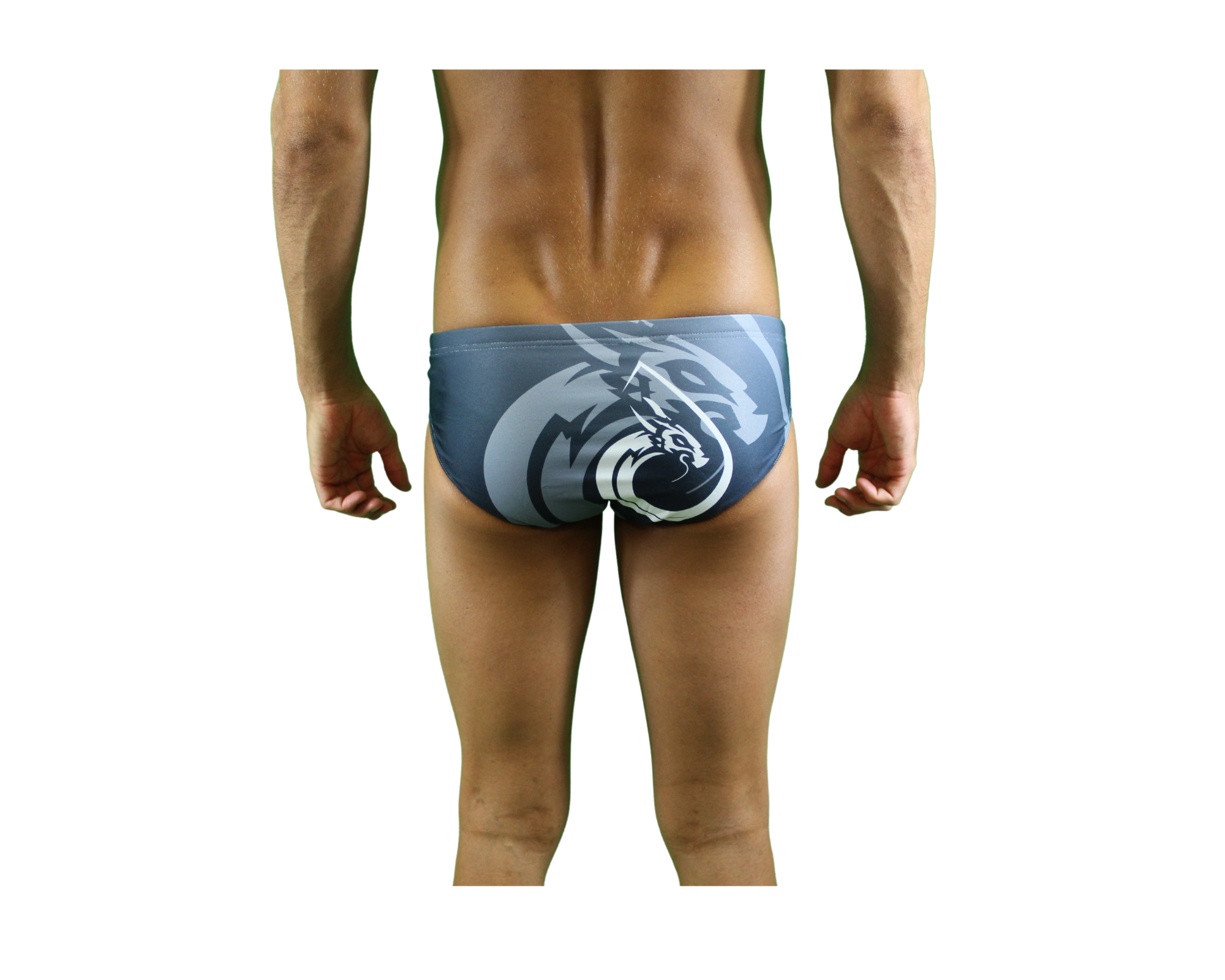 Maillot de bain homme SUIJI Dragon Black Brief