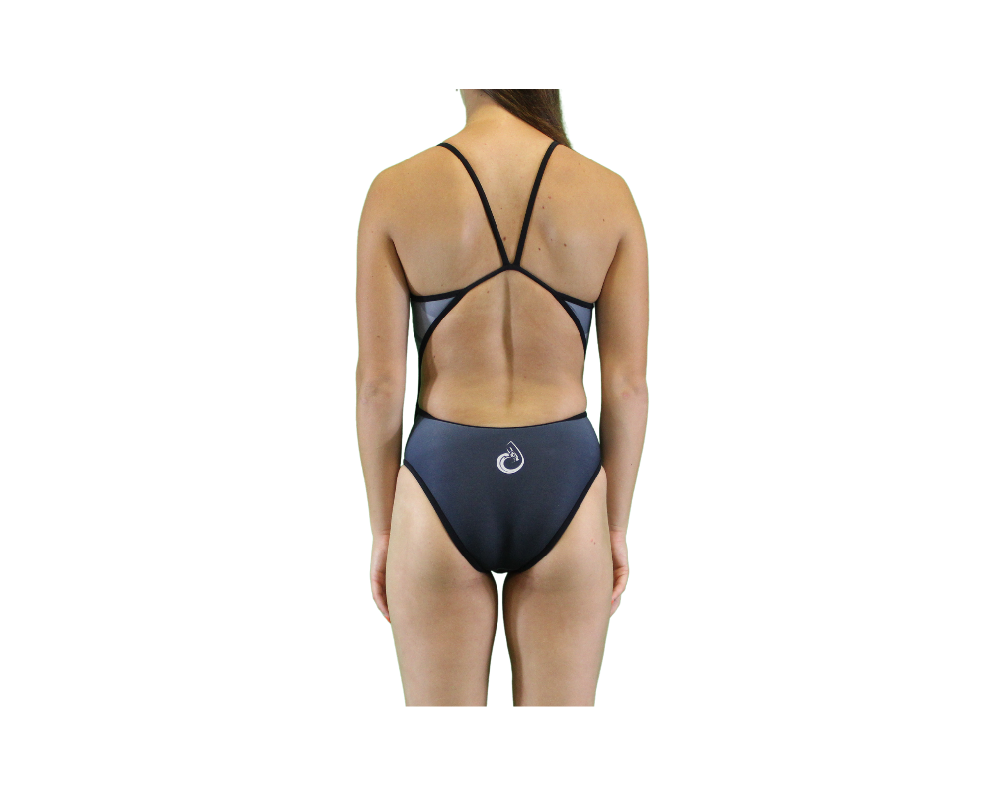 Maillot de bain femme SUIJI Dragon Black Thinstrap