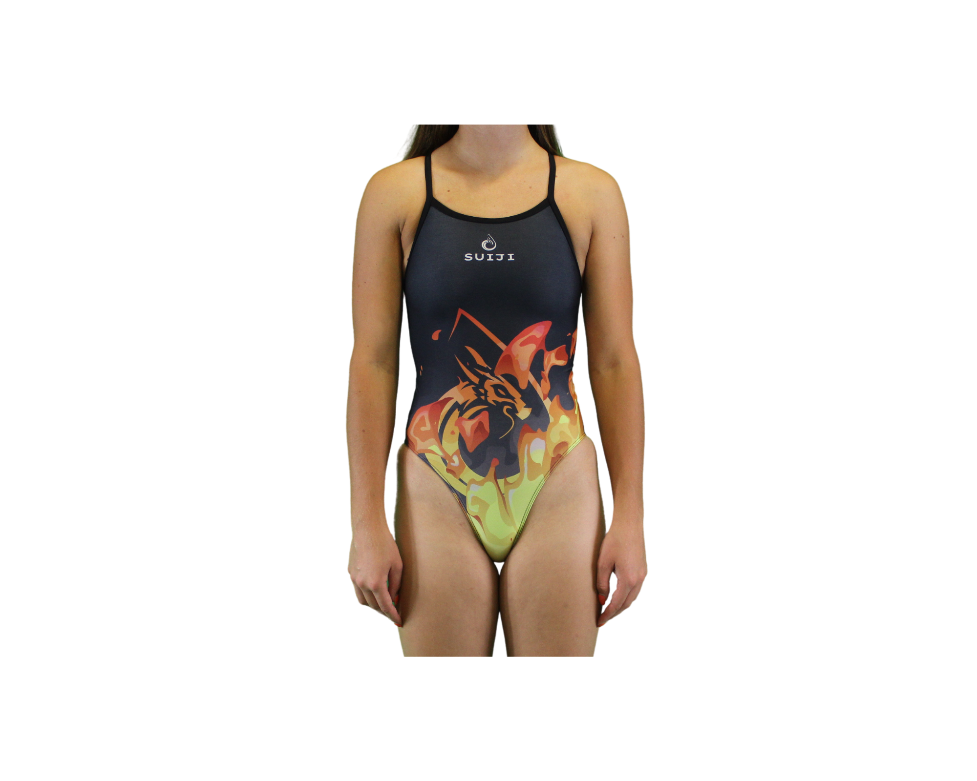 Maillot de bain femme SUIJI Dragon Fire Seamless