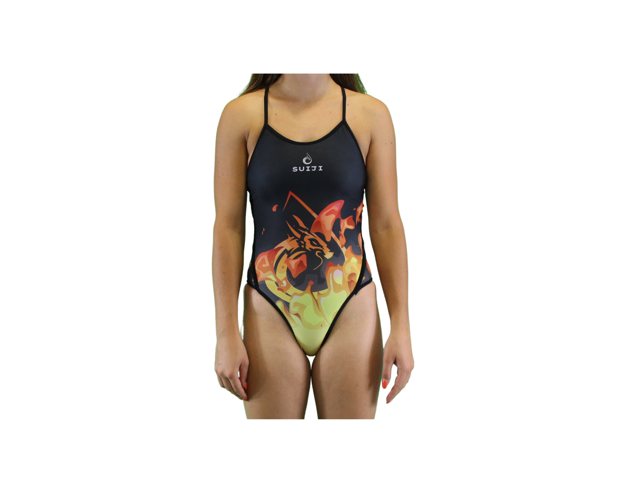 Maillot de bain femme SUIJI Dragon Fire Thinstrap