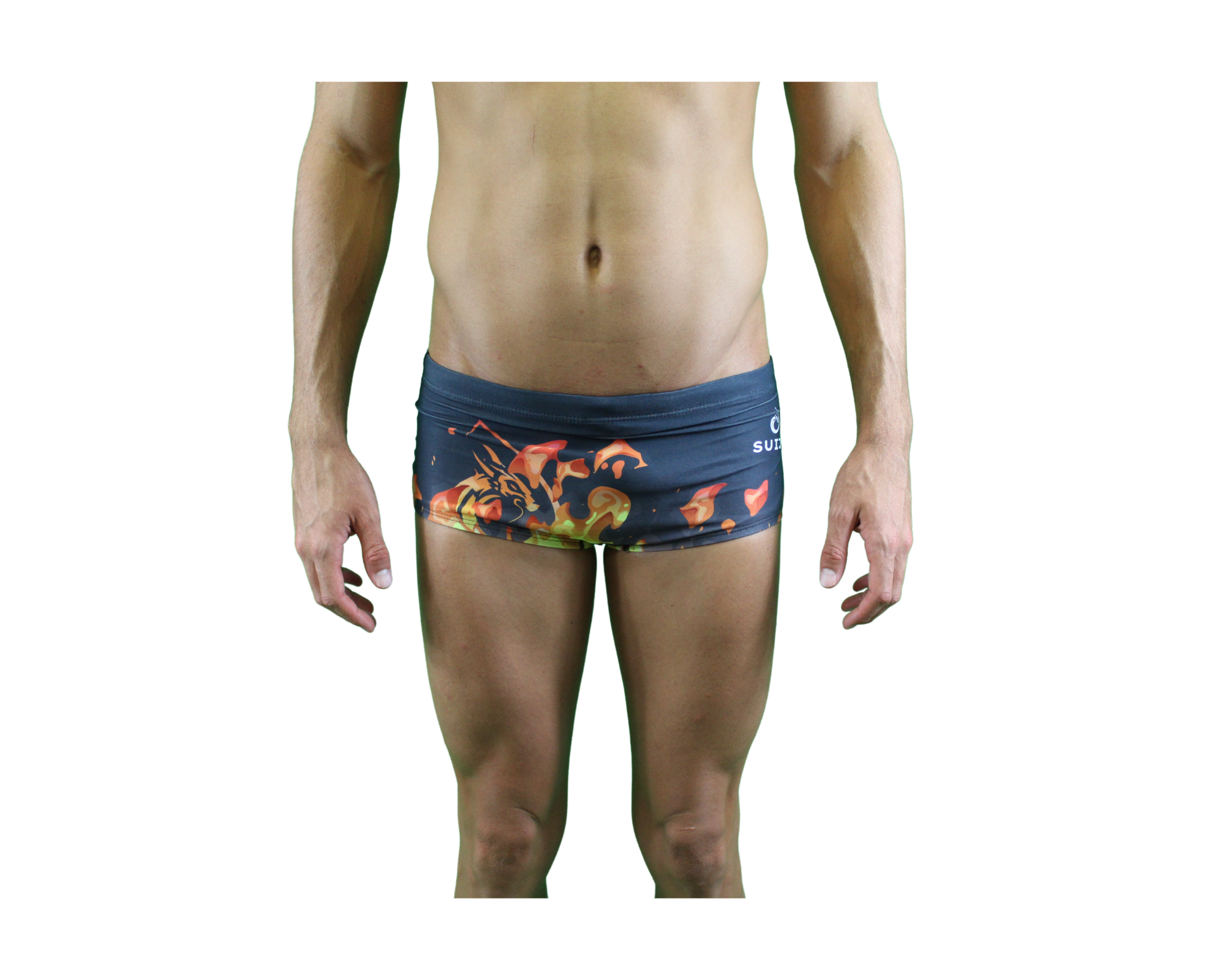 Maillot de bain homme SUIJI Dragon Fire Trunk