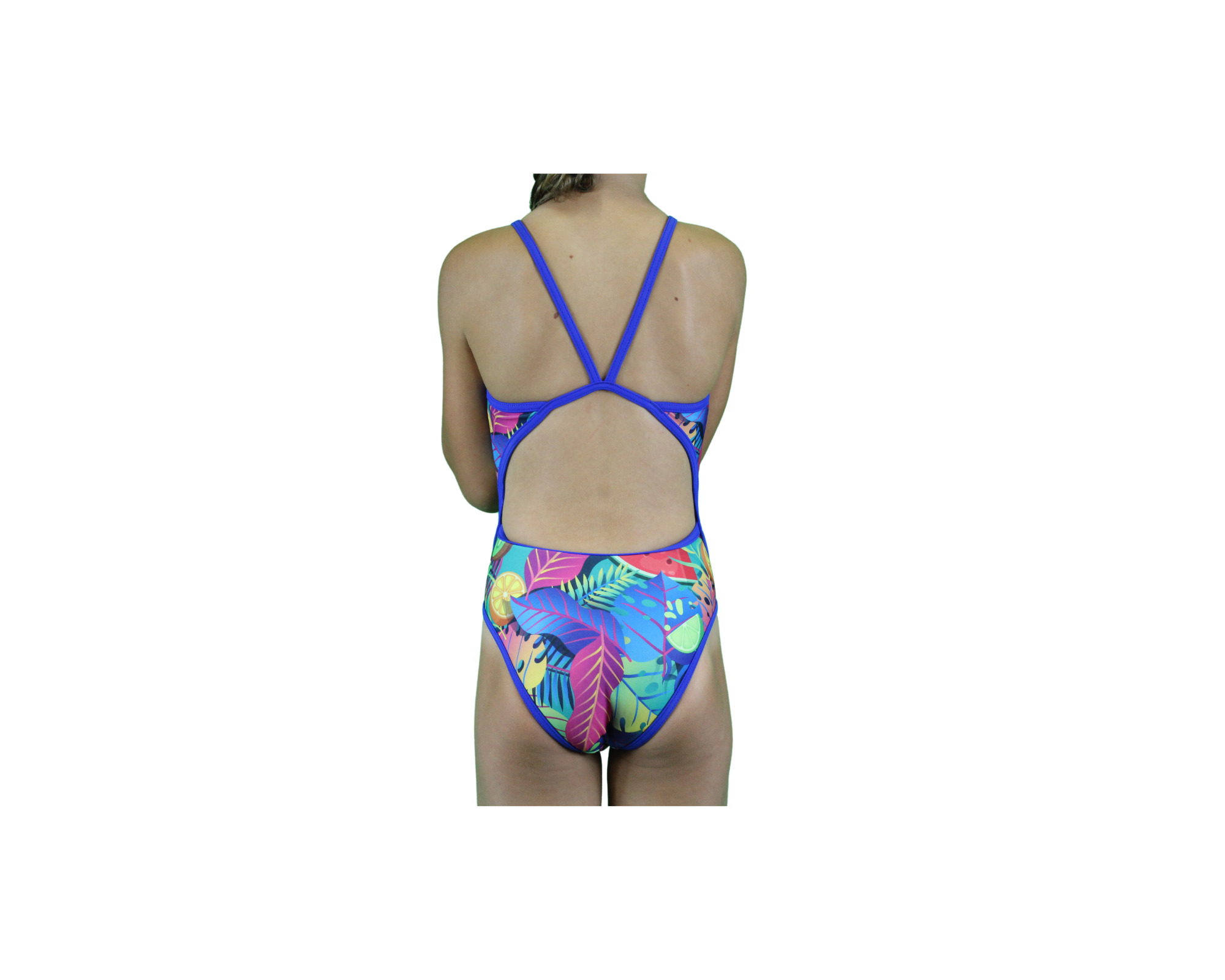 Maillot de bain fille SUIJI Tropical Thinstrap