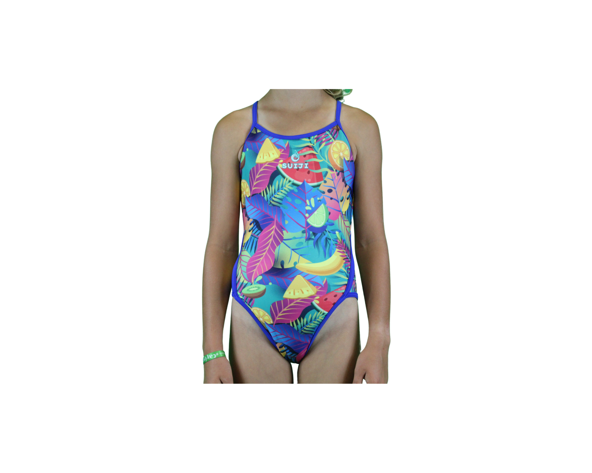 Maillot de bain fille SUIJI Tropical Thinstrap