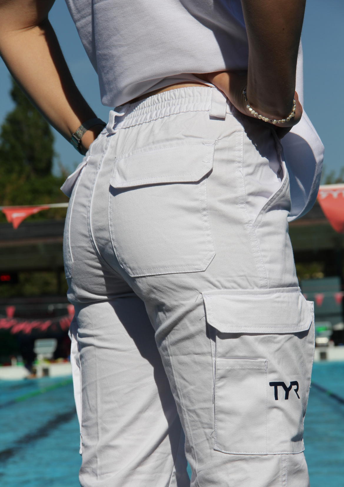 Pantalon unisexe pour Officiel TYR FFN EDF
